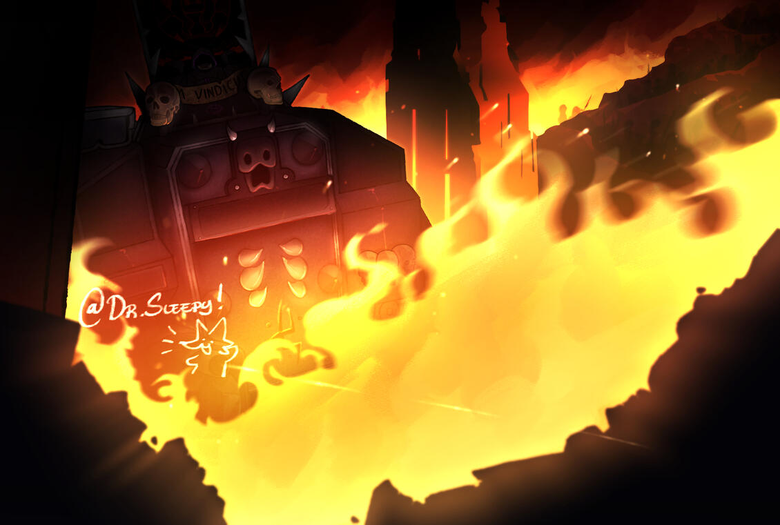 Chromosteel ( game fanart commission ) ( March, 2025 )