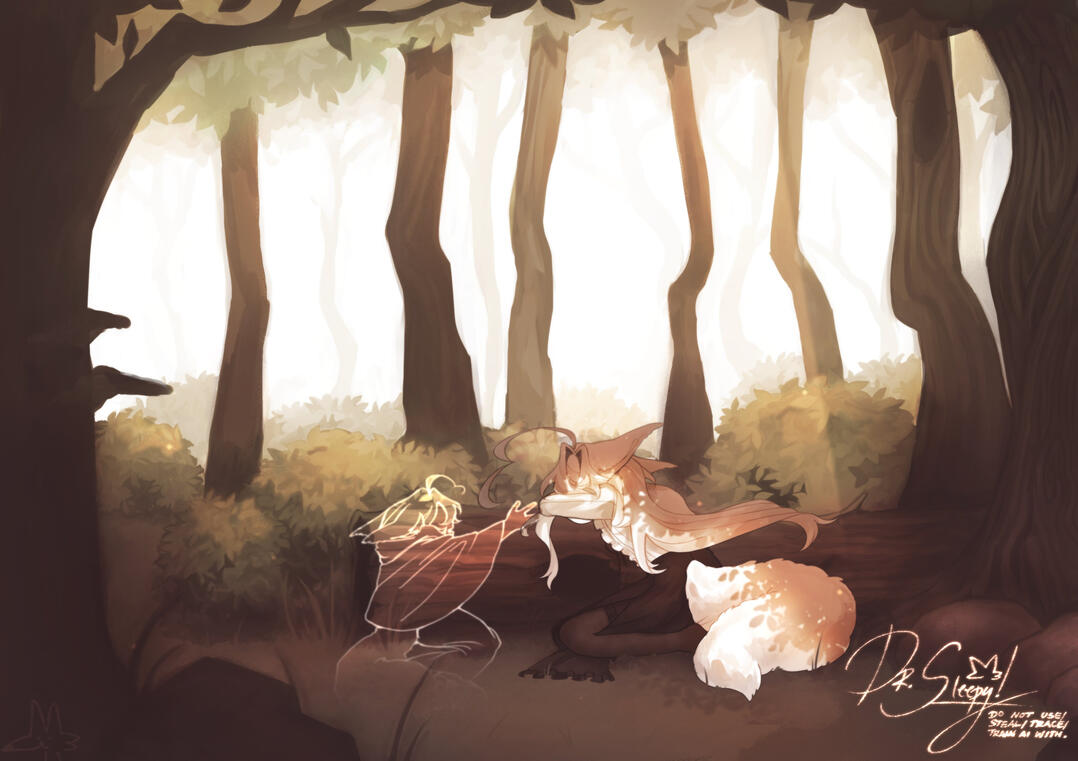 Lore art of my OC ( Oct, 2025 )